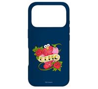 Sesame Street Elmo Hearts and Roses Tatouage Coque pour iPhone 17 Pro