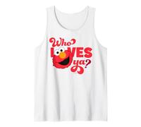 Sesame Street Elmo Love Valentine Hugs Pose BFF Vintage XOXO Débardeur