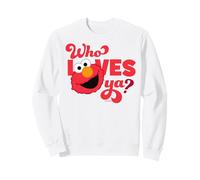 Sesame Street Elmo Love Valentine Hugs Pose BFF Vintage XOXO Sweatshirt