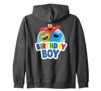 Sesame Street Elmo Oscar Cookie Monster Birthday Boy Sweat à Capuche
