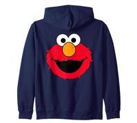 Sesame Street Elmo Retro Comic Cute Face Cuddle Happy Vibes Sweat à Capuche