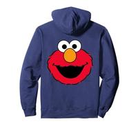 Sesame Street Elmo Retro Comic Cute Face Cuddle Happy Vibes Sweat à Capuche