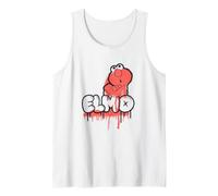 Sesame Street Elmo Simple Spray Paint Graffiti Tag Débardeur