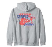 Sesame Street Elmo Stars, Stripes and Smiles Sweat à Capuche