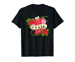 Sesame Street Elmo Tattoo Roses, Sesame Street T-Shirt
