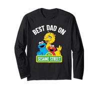Sesame Street Father's Day Best Dad on Sesame Street Manche Longue
