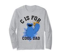 Sesame Street Father's Day C is for Cool Dad Manche Longue