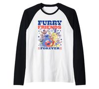 Sesame Street Furry Friends Forever Group Manche Raglan