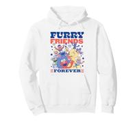 Sesame Street Furry Friends Forever Group Sweat à Capuche