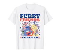 Sesame Street Furry Friends Forever Group T-Shirt