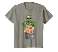 Sesame Street Grouch I Love Trash Hoarder Classic Collector T-Shirt