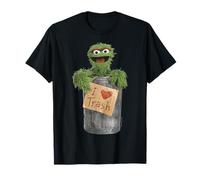 Sesame Street Grouch I Love Trash Hoarder Collector Classic T-Shirt
