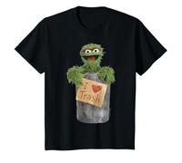 Sesame Street Grouch I Love Trash Hoarder Collector Classic T-Shirt