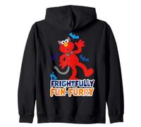 Sesame Street Halloween Elmo Effrayant Amusant Classique Fourrure Sweat à Capuche