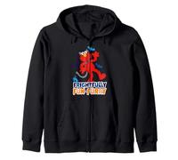 Sesame Street Halloween Elmo Effrayant Amusant Fourrure Classique Sweat à Capuche