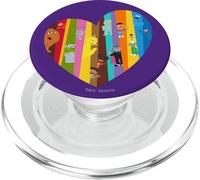 Sesame Street Heart of Many Colors avec Gabrielle et Tamir PopSockets PopGrip pour MagSafe