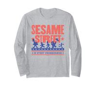 Sesame Street in Every Neighborhood Silhouette Manche Longue