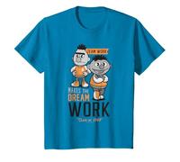 Sesame Street Kids Squad Burt Ernie Team Work College Fun T-Shirt