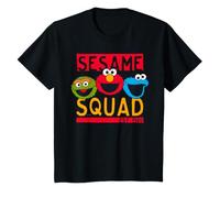 Sesame Street Kids Squad Cookie Monster Elmo Oscar Personnage T-Shirt