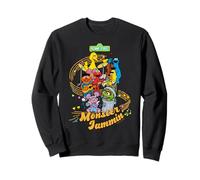 Sesame Street Monster Music Jammin Best Friends BFF Classic Sweatshirt