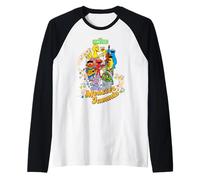 Sesame Street Monster Music Jammin Best Friends Classic BFF Manche Raglan
