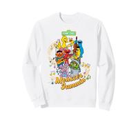 Sesame Street Monster Music Jammin Best Friends Classic BFF Sweatshirt