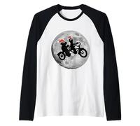 Sesame Street Moon Bikers Xmas Christmas Sesame Rue Sésame Manche Raglan