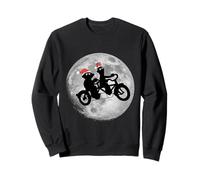 Sesame Street Moon Bikers Xmas Christmas Sesame Rue Sésame Sweatshirt