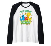 Sesame Street Mother's Day Best Mom on Sesame Street Manche Raglan