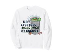 Sesame Street Oscar Not Everyone Deserves My Energy Sweatshirt