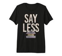 Sesame Street Oscar Say Less Stacked T-Shirt Haut de Gamme