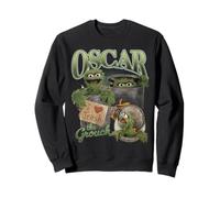 Sesame Street Oscar The Grouch Bootleg Style Sweatshirt