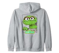 Sesame Street Oscar The Grouch Boxed Sketch Sweat à Capuche