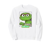 Sesame Street Oscar The Grouch Boxed Sketch Sweatshirt