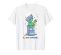 Sesame Street Oscar The Grouch Self-Care Isn't Selfish T-Shirt