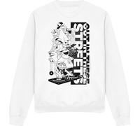 Sesame Street - "Out In These Streets" Sweat-shirt Homme/Femme Unie TV20009 (M) (Blanc)