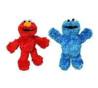 Sesame Street Peluche officielle 20,3 cm Convient dès la naissance (Elmo et Cookie Monster Set)