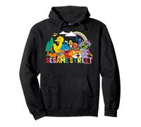 Sesame Street Personnage Art Good Friends Team Pose Classique Sweat à Capuche