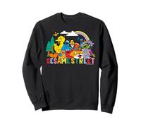 Sesame Street Personnage Art Good Friends Team Pose Classique Sweatshirt