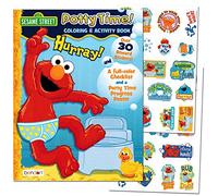 Sesame Street "Potty Time" Potty Training Coloring and Activity Set - With Progress Chart and Reward Stickers
