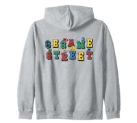 Sesame Street Rainbow Letters Sweat à Capuche