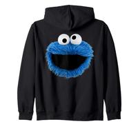 Sesame Street Real Face Cookie Monster Sweat à Capuche