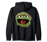 Sesame Street Real Face Oscar Sweat à Capuche