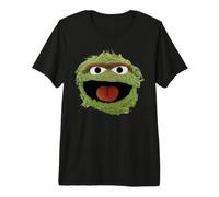 Sesame Street Real Face Oscar T-Shirt Haut de Gamme