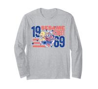 Sesame Street Red, White and Blue Group Breakout Manche Longue