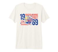 Sesame Street Red, White and Blue Group Breakout T-Shirt Haut de Gamme