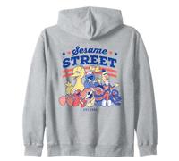 Sesame Street Red, White and Blue Group Sweat à Capuche