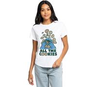 Sesame Street Regular Fit T-Shirt Blanc 12 (L) Female