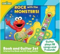 Sesame Street: Rock with the Monsters! Book and Guitar Set