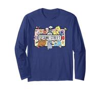 Sesame Street Sesame Team Colour, Sesame Street Manche Longue